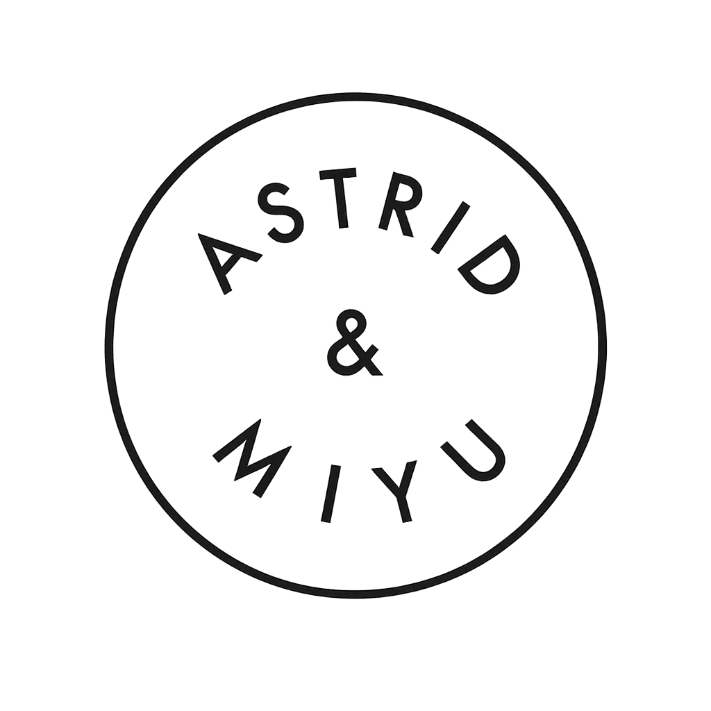 Astrid & Miyu jewelry — Aitaca AI sizing client logo
